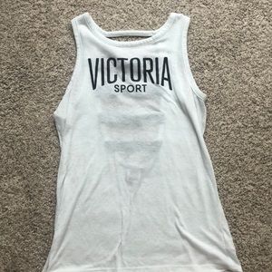 White Victoria secret workout tank!